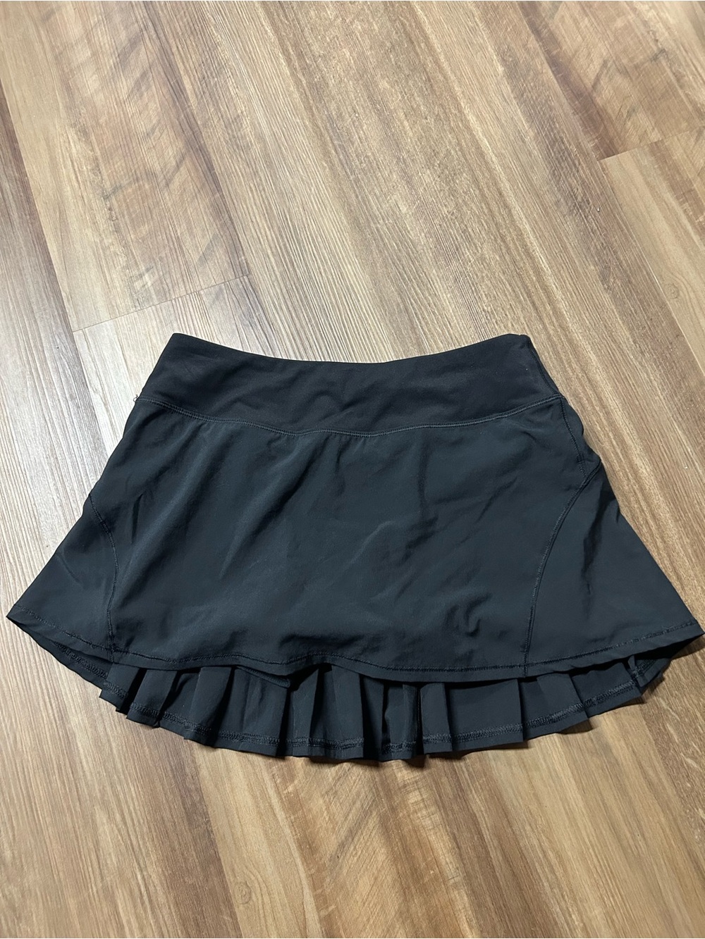 Black tennis skirt